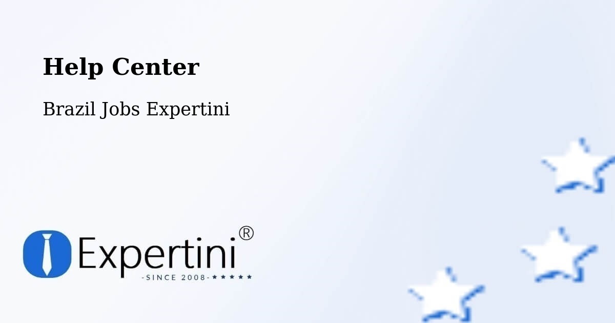 Help Center – Cabreúva - Brazil Jobs Expertini